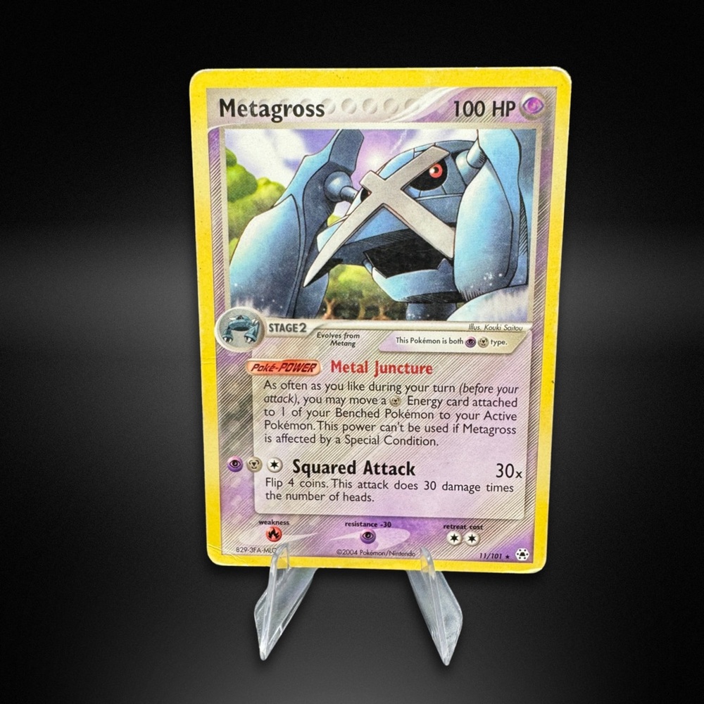 Metagross [Non-Holo Rare] 11/101 Pokemon Hidden Legends 2004